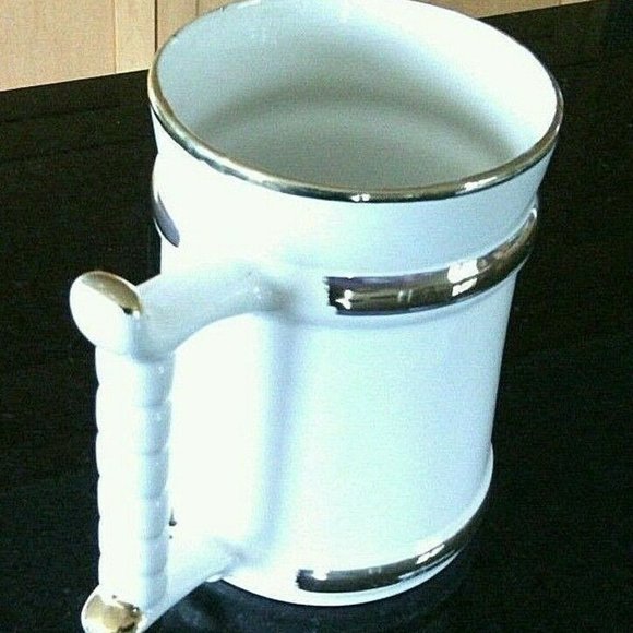 Prince William warranted 22 carat gold Beer Tankard Arabian Horses Coffee Mug T - Picture 16 of 16